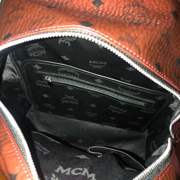 Authentic MCM Stark Visetos Backpack